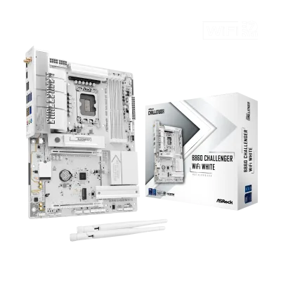 ASRock B860 Challenger WiFi White Mainboard Sockel 1851