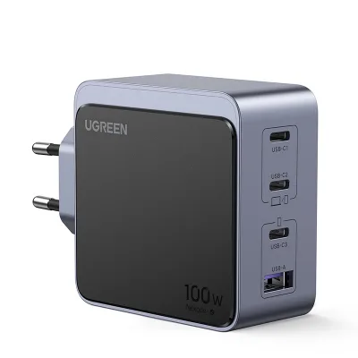 UGREEN Nexode X565 100W 4-Port GaN Fast Charger 3x USB-C 1x USB-