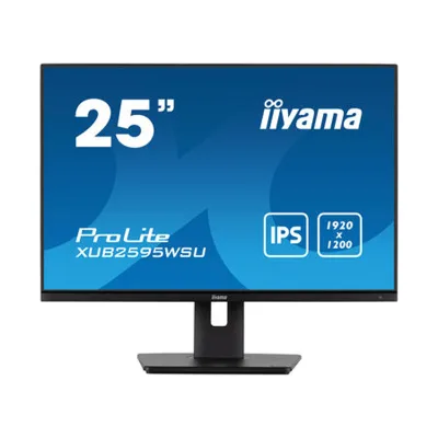 Iiyama ProLite XUB2595WSU-B5 25" WUXGA IPS, VGA, HDMI, DisplayPort, USB-Hub