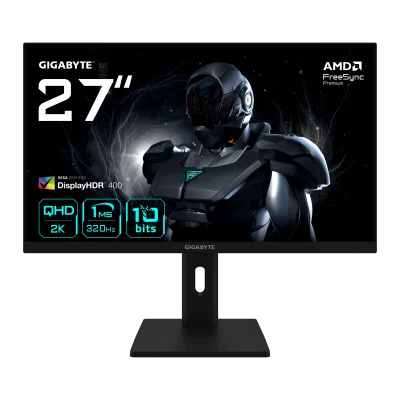 Gigabyte G27Q3 27 Zoll - Gaming Monitor IPS , QHD, 320 Hz, 1ms GtG, 2x HDMI 2.1, DP, USB