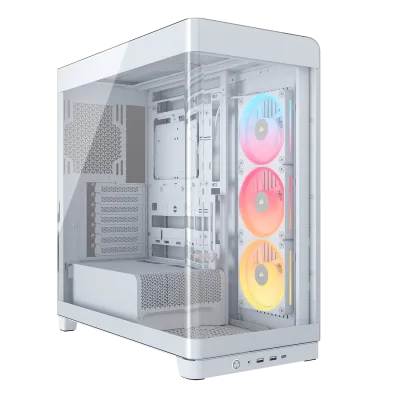 CORSAIR FRAME 4500X LX-R RGB LINK weiß | PC-Gehäuse