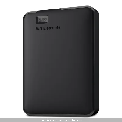 WD Elements Portable 4TB Schwarz Externe Festplatte, USB 3.2 Gen 1x1