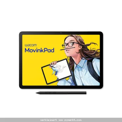 Wacom MovinkPad 11", Digitalisierer mit LED-Display Stereolautsprecher und Kamera, Inklusive Wacom Pro Pen 3 und USB-C-Kabel