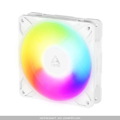 ARCTIC P12 PRO Reverse A-RGB weiß | Gehäuselüfter