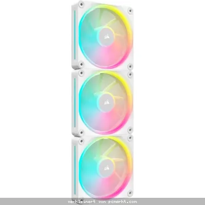 CORSAIR iCUE LINK LX120 RGB White (3er-Pack)|120mm Gehäuselüfter
