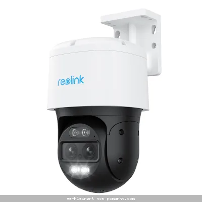 Reolink Trackmix Series P760 IP Überwachungskamera 8MP (3840x2160), PoE, IP65-Wetterschutz, Nachtsicht in Farbe, Dual-Objektiv