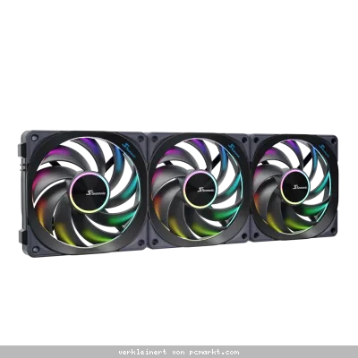 Seasonic MagFlow ARGB 3er-Pack | Gehäuselüfter