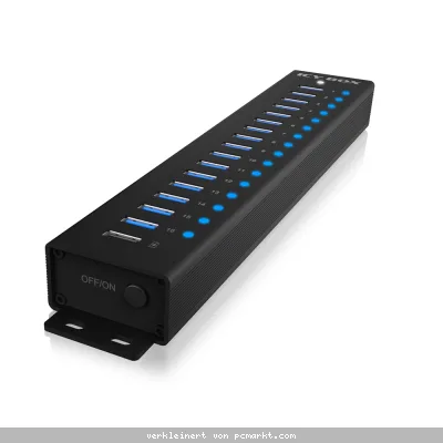 ICY BOX USB-Hub - 17-Port USB 3.2 Gen 1 Hub