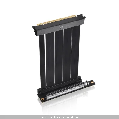 Thermaltake PCIe 4.0 Riser Cable Dual 90° - 130mm