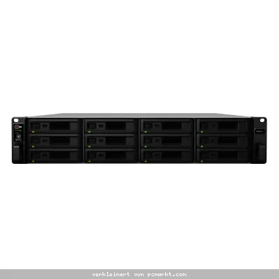 Synology RackStation RS2423+ NAS 12-Bay 0/12 2,5"/3,5" SATA HDD/SSD, 1x 10GbE + 2x GbE LAN, 2x USB 3.0, 1x PCIe 3.0 x8, 8GB RAM