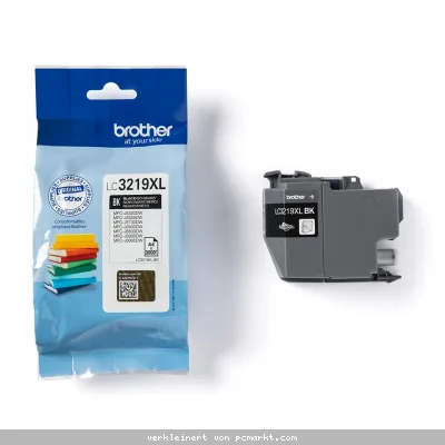 Brother LC-3219XL-BK Tintenpatrone Schwarz für 3.000 Seiten Für Kompatibilität, siehe Artikel-Beschreibung