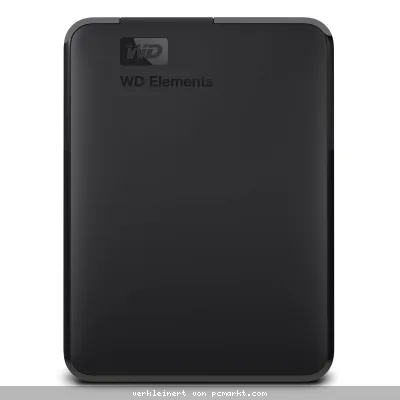 WD Elements Portable 2TB Schwarz Externe Festplatte, USB 3.2 Gen 1x1