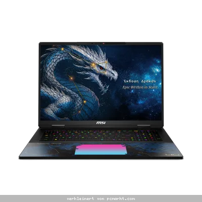 MSI Titan 18 HX Dragon Edition Draco Epic A2WJ-1218 - 18" UHD+ MiniLED 240Hz Display, Intel Core Ultra 9 290HX, 96GB DDR5 RAM, 4TB SSD, NVIDIA GeForce