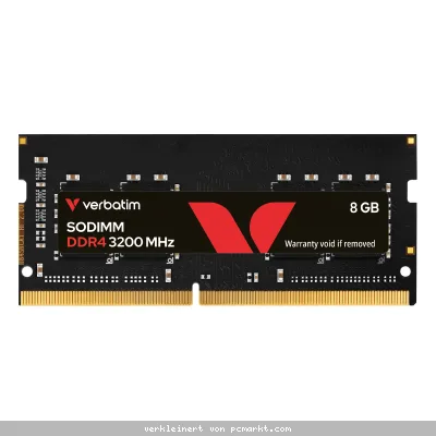 Verbatim 8GB DDR4-3200 SODIMM Laptop RAM