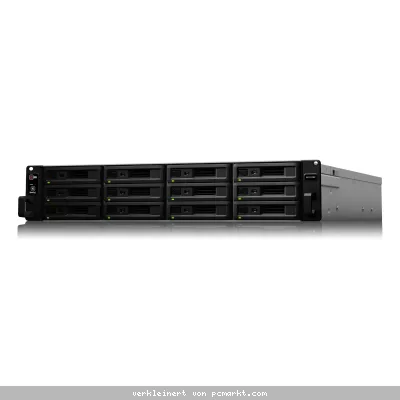 Synology Expansionseinheit RX1217RP 12-Bay [0/12 2,5"/3,5" SATA HDD/SSD, 2x 500W redundantes Netzteil]