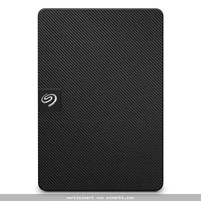 Seagate Expansion Portable 1TB Schwarz Externe Festplatte mit Rescue-Dienst und Software