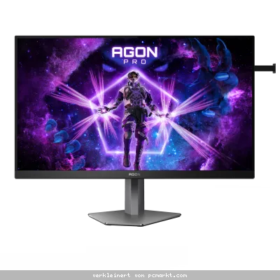 AOC AG276FK 27 Zoll FHD Gaming Monitor, 520 Hz, 1 ms GtG, Adaptive Sync., G-Sync comp., HDR400 (2x HDMI, 1x DisplayPort 1.4, USB Hub) schwar