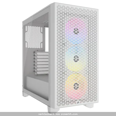 Corsair 3000D RGB AIRFLOW weiß | PC-Gehäuse