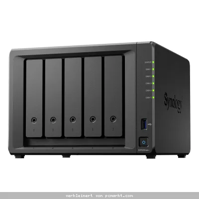 Synology DiskStation DS1525neo+ NAS 5-Bay AMD Ryzen™ V1500B, 8GB DDR4 RAM, 0/5 HDD/SSD