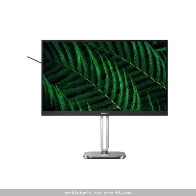 Philips 27B2G5200/00 - 27 Zoll Full HD Monitor, höhenverstellbar, Lautsprecher, Adaptive Sync (1920x1080, 75 Hz, D-Sub, HDMI 1.4, DisplayPort 1.2)