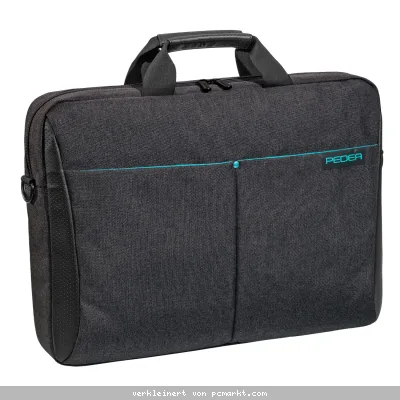 Pedea Notebooktasche "Lifestyle", Schwarz [für Notebooks bis 39,6cm (15,6")]