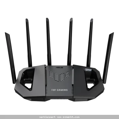 ASUS TUF Gaming BE6500 WiFi 7 Router WLAN BE6500 Dualband, 3x 2.5G LAN, 1x 2.5G WAN, 6x Antenne (extern)