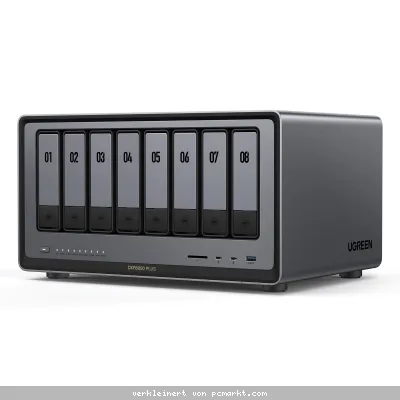 UGREEN NASync DXP8800 Plus 8-Bay NAS 0/8 SATA + 0/2 M.2 SSD, 2x 10GbE, 8GB RAM