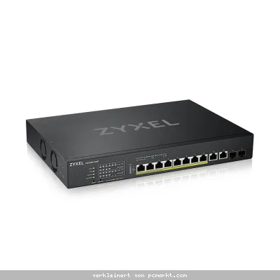 Zyxel XS1930-12HP Smart Managed Switch [10x 10 Gbit/s Ethernet, 8x PoE++, 375W, 2x 10 Gbit/s SFP+]
