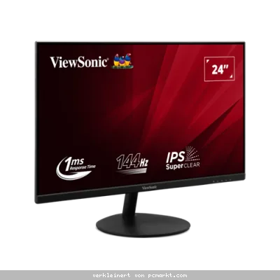ViewSonic VA24E2-H 24" Full HD Office Monitor IPS-Panel, 144Hz, 1ms Reaktionszeit, HDMI, VGA-Eingänge