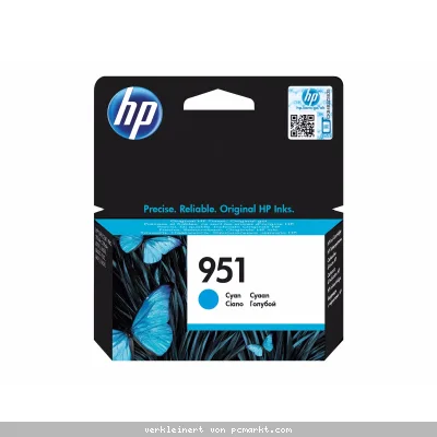 HP 951 (CN050AE) Original Druckerpatrone Cyan