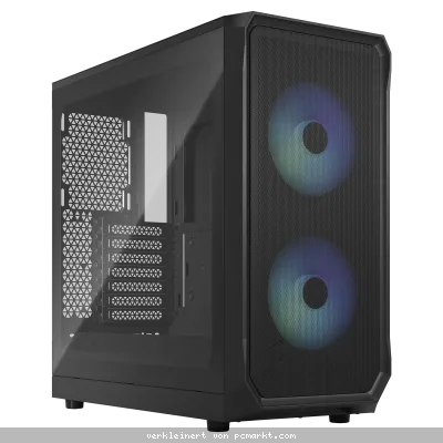 Fractal Design Focus 2 RGB Black TG | PC-Gehäuse