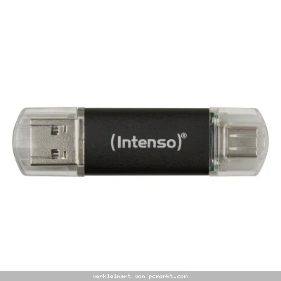 Intenso Twist Line Typ-A/Typ-C 512GB USB-Stick Mit Schutzkappe, bis zu 70 MB/s, USB 3.2 Gen 1x1 (5 Gbit/s)