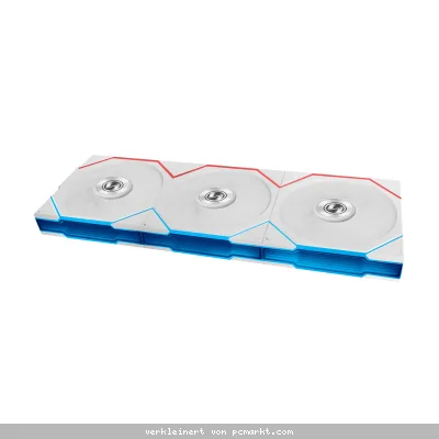 Lian Li UNI FAN TL120 FLEX Wireless ARGB Reverse 3-Pack weiß | Gehäuselüfter