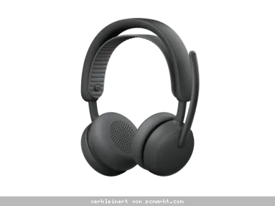 Logitech Zone Wireless 2 ES for Business Kabelloses Headset Geräuschunterdrückung, Adaptiver Hybrid-ANC, MS Teams zertifiziert, Native Bluetooth-Verbi