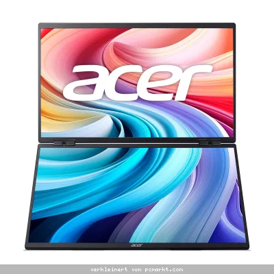 Acer (PD243YEbmiuux) 23,8" Dual Full-HD Monitor 23,8" (60,45 cm) Dual Full HD, IPS, 100Hz, 72% NTSC
