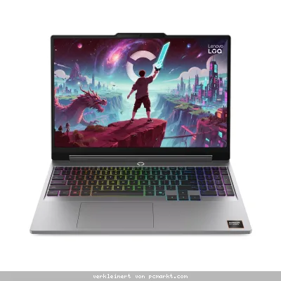 Lenovo LOQ 3 - 83TN00C2GE - 15.3" WUXGA, 165Hz, AMD Ryzen™ 7 250, 16GB RAM, 1TB SSD, RTX5060™, Dos