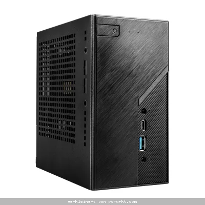 ASROCK DeskMini B760 Intel 1700 Sockel, 2x DDR4 SO-DIMM, 2x M.2, 2x 2.5", 5x USB 3.2 (2x Typ-C), HDMI, DisplayPort, VGA, 2.5 GBit LAN