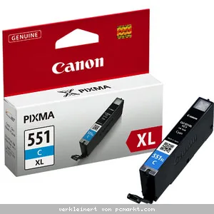 Canon CLI-551C XL Tinte cyan