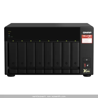 QNAP TS-873A-8G NAS 8-Bay [0/8 HDD/SSD, 2x 2.5 Gigabit Ethernet, 3x USB-A, 1x USB-C, 8GB RAM]