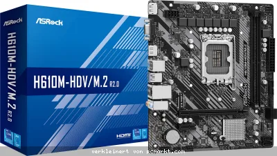 ASRock H610M-HDV/M.2 R2.0 Mainboard
