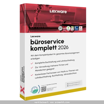 Lexware büroservice komplett 2026 Einzelplatzversion - Abo