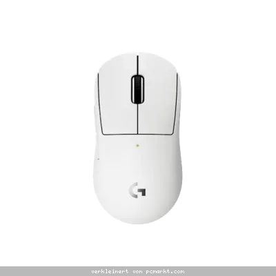 Logitech Gaming PRO X Superlight 2C Gaming Maus kabellose LIGHTSPEED Gaming Maus mit HERO 2 Sensor und bis zu 95 Stunden Akkulaufzeit, weiß