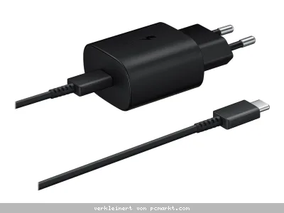 Samsung Schnellladegerät EP-TA800 USB-C, Schwarz
