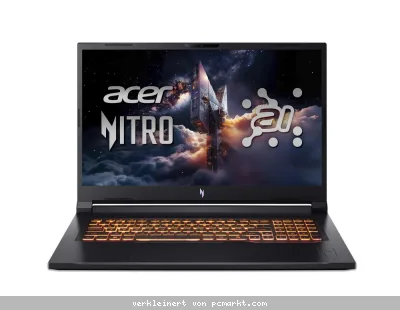 Acer Nitro V 17 AI (ANV17-61-R3KD) 17,3" Full-HD, IPS, 144Hz, Ryzen AI 9 365, 32GB RAM, 1TB SSD, GeForce RTX5070, Windows 11