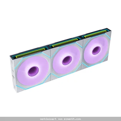 Lian Li UNI FAN SL-INF 120 FLEX Wireless ARGB Reverse 3er-Pack | Gehäuselüfter