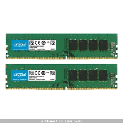 Crucial 16GB Kit (2x8GB) DDR4-3200 CL22 DIMM