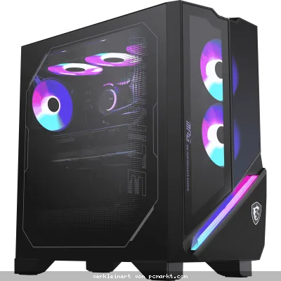 MPG Infinite Z3 X3D 9NVRR7-487AT Desktop AMD Ryzen 7 9800X3D, 64GB DDR5 RAM, 2TB M.2 SSD, GeForce RTX 5080 SHADOW 3X OC (16GB GDDR7), Windows 11 Home