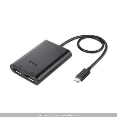 i-tec USB-C 3.1 Dual 4K DP Video Adapter [2x DisplayPort 1.2 Buchse]