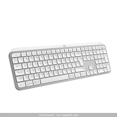 Logitech MX Keys S, Kabellose Tastatur Tastenbeleuchtung, incl. Logi Bolt USB-Empfänger, Pale Grey