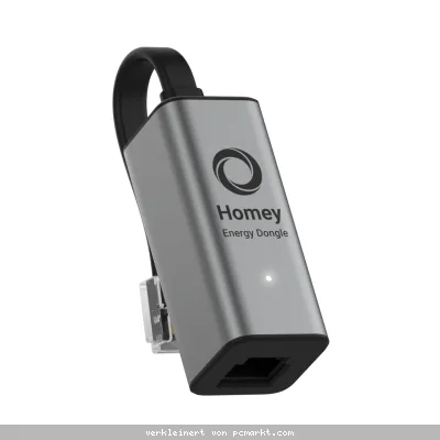 Homey Energy Dongle Verbinde deinen intelligenten Zähler mit Homey, und überwache den Energieverbrauch des Hauses